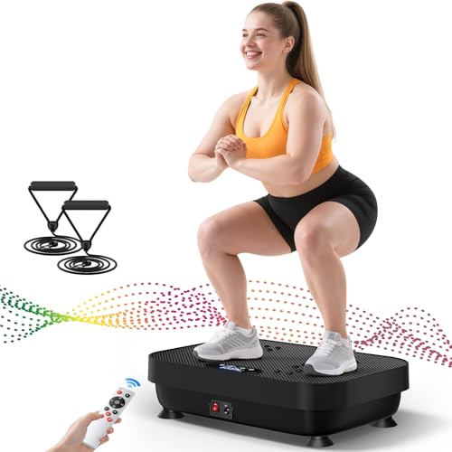 Vibration Plate Exercise Machine with 330 Lbs Capacity G4981