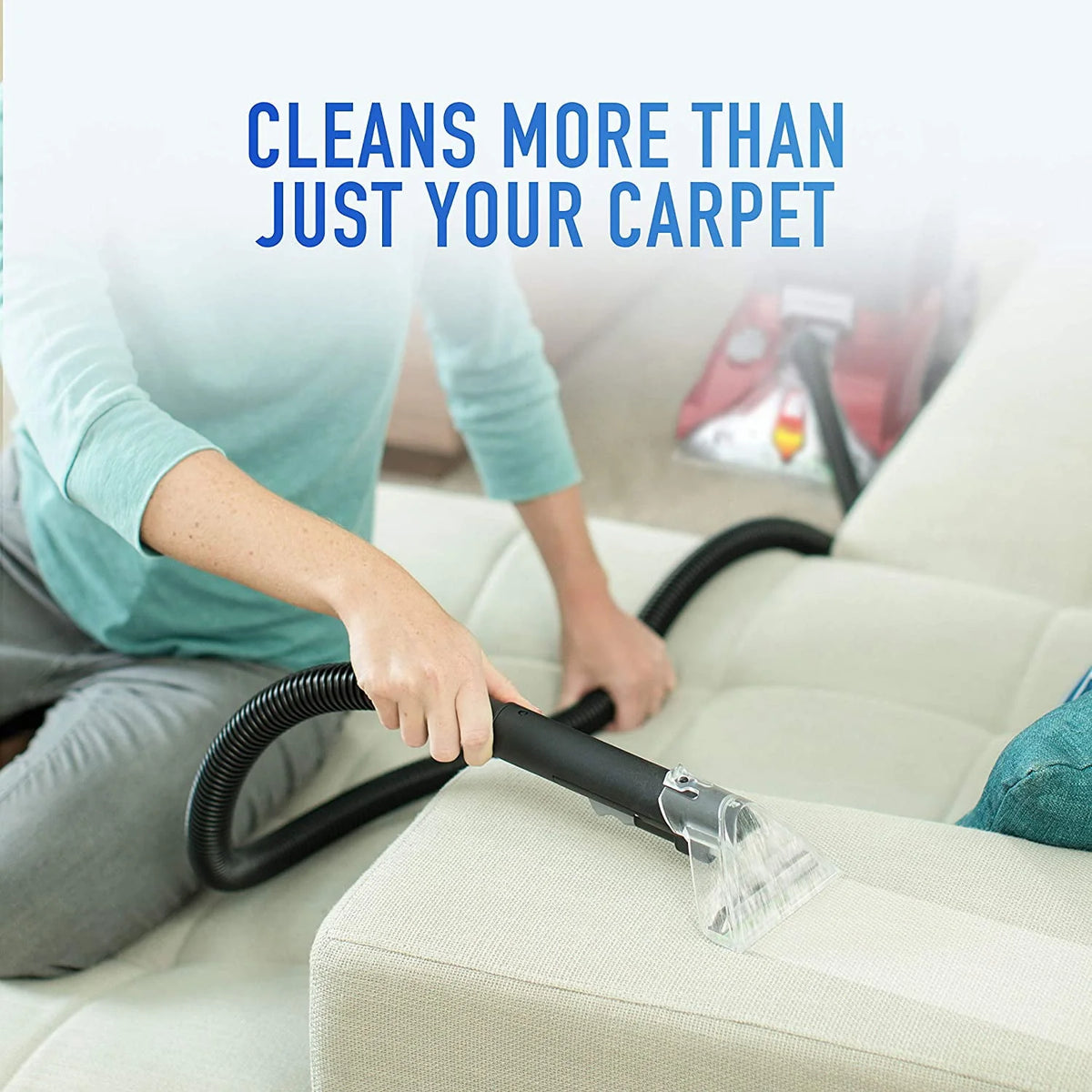 Red Upright Carpet Cleaner Machine S128