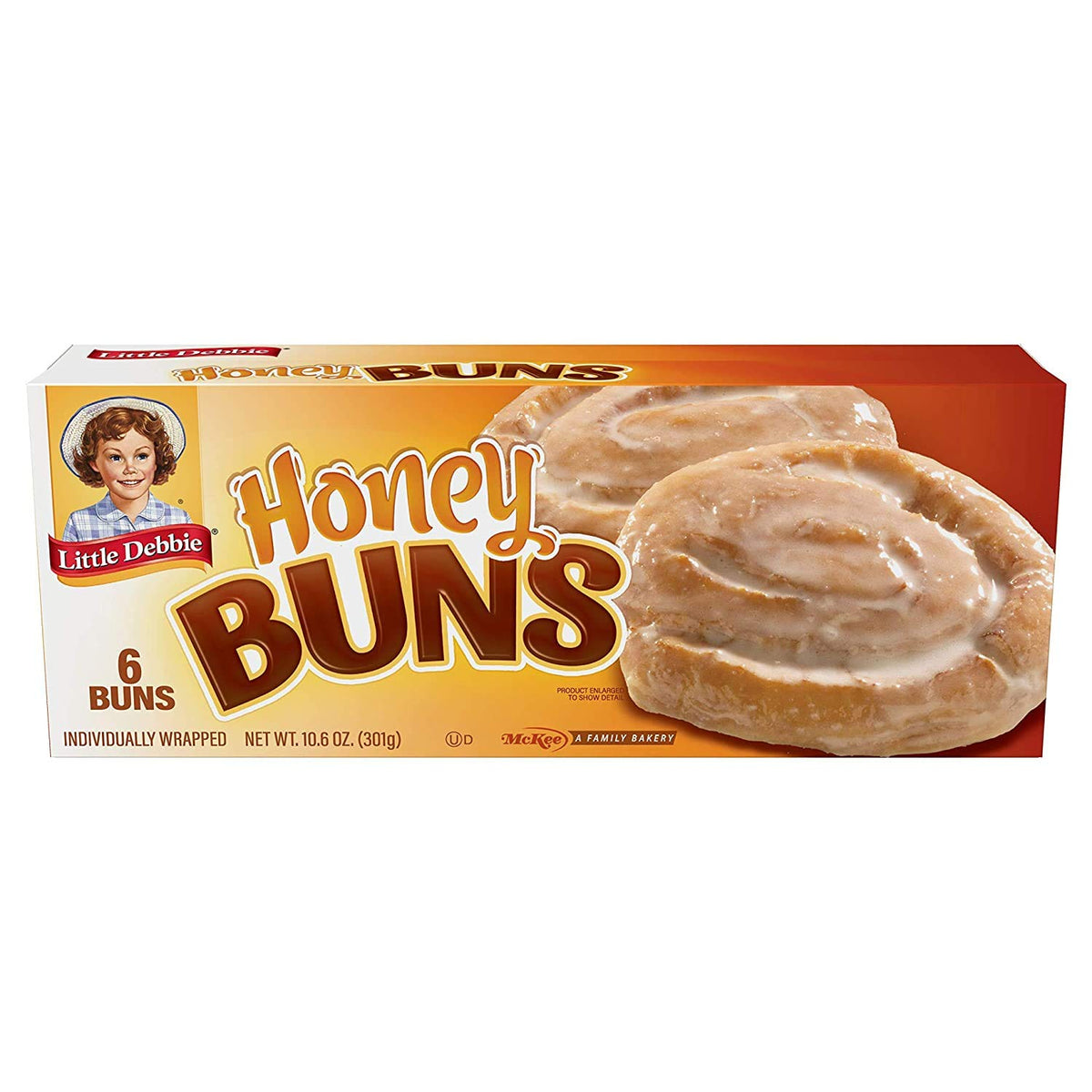 Honey Buns, 6-Count Box (Pack of 2) S7415