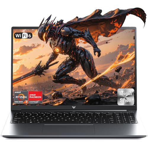 16-inch FHD AMD Ryzen 7 7735HS Laptop, 16GB DDR5 512GB NVMe SSD F2292