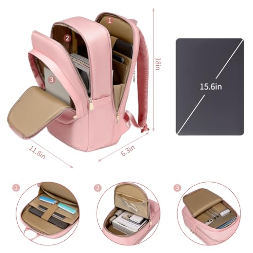 15.6 Inch Waterproof Laptop Backpack W872