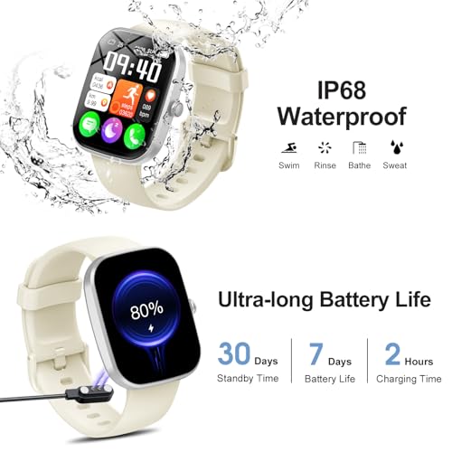 Smart Watch 1.91" Touch Screen Fitness Watch B62556