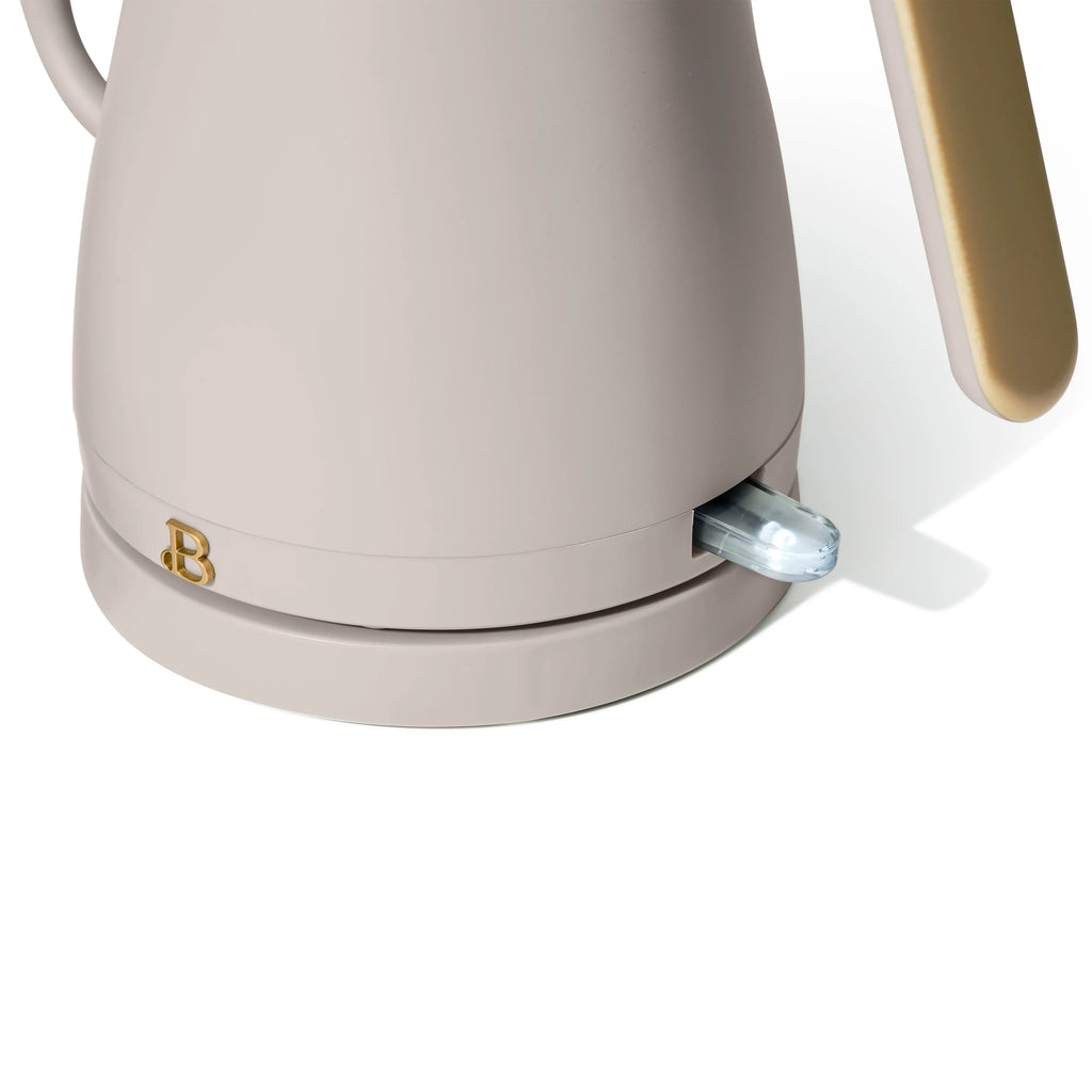 1-Liter Electric Gooseneck Kettle 1200 W Porcini Taupe R26145