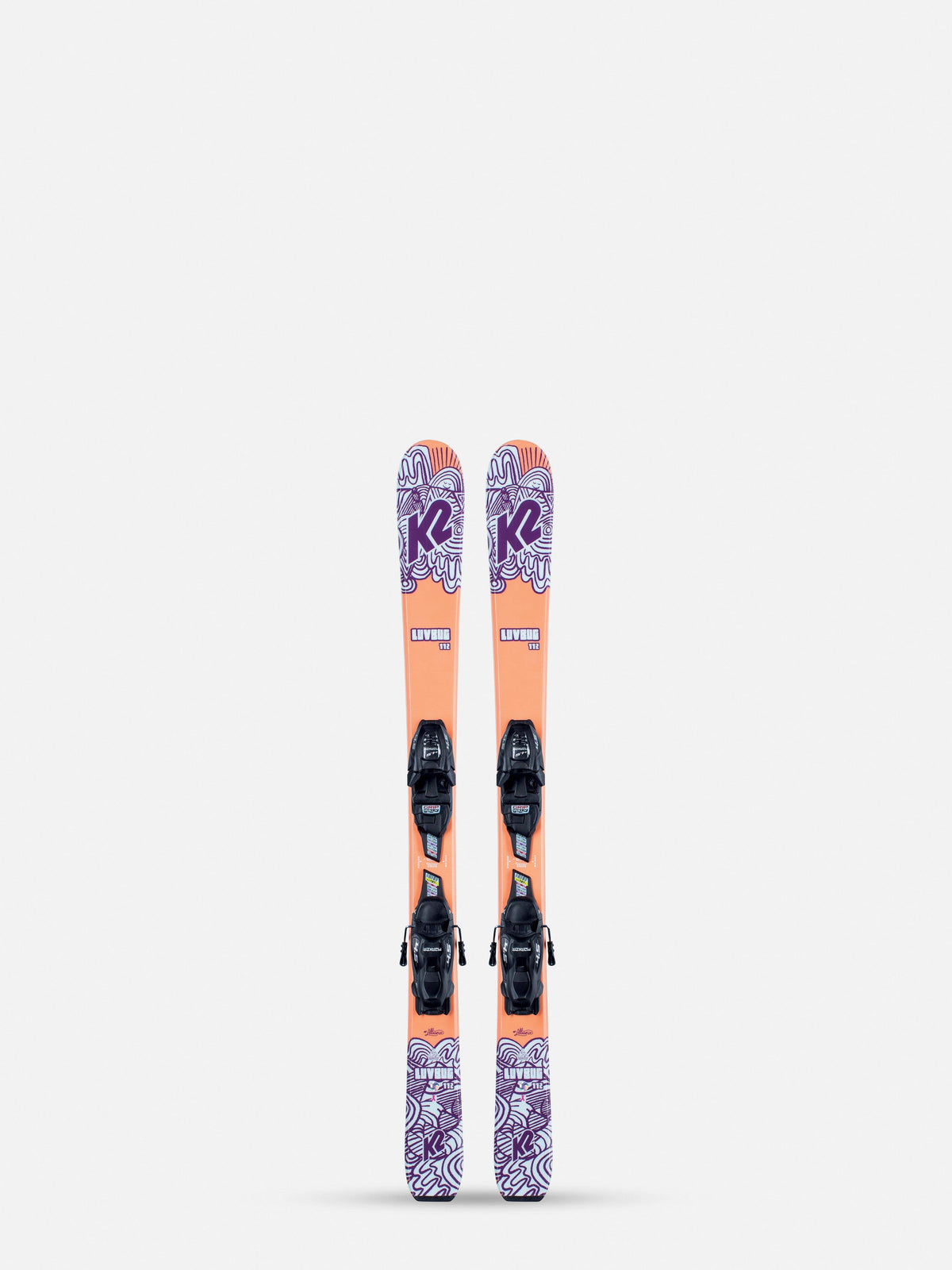 Kids Skis with Bindings 76cm H1866