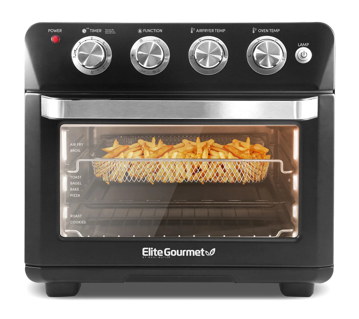 25L Digital Air Fryer Oven Black G13486