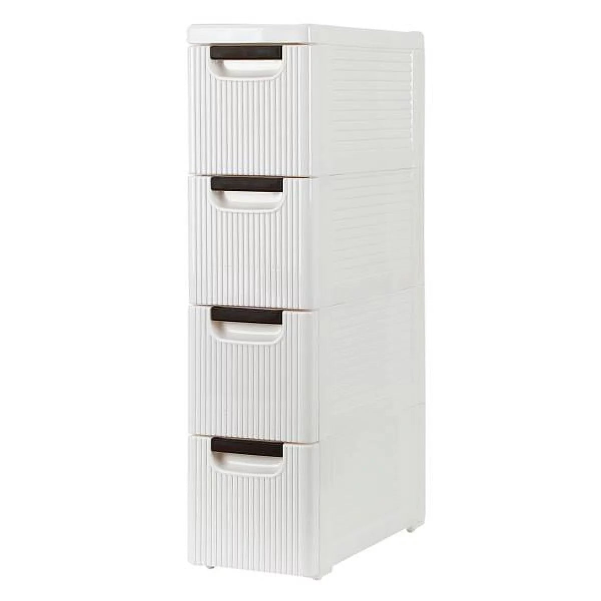 4-Tire Rolling Cart Organizer Unit with Wheels Storage Cabinet B28865