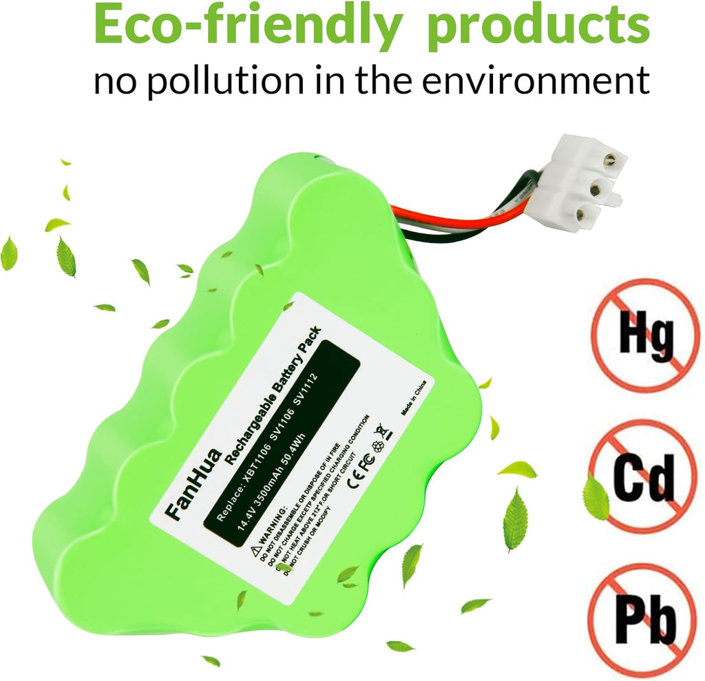 14.4V 3.5Ah Ni-Mh Battery for Cordless Stick Vacuum Cleaner R58535