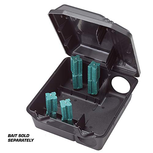 Rodent Station with 4 Bait Securing Rods and 1 Security Key N7220