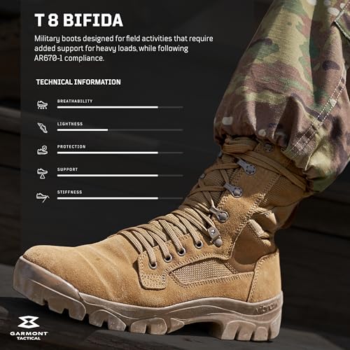 Suede Leather Multi-Terrain Combat Boots M6274