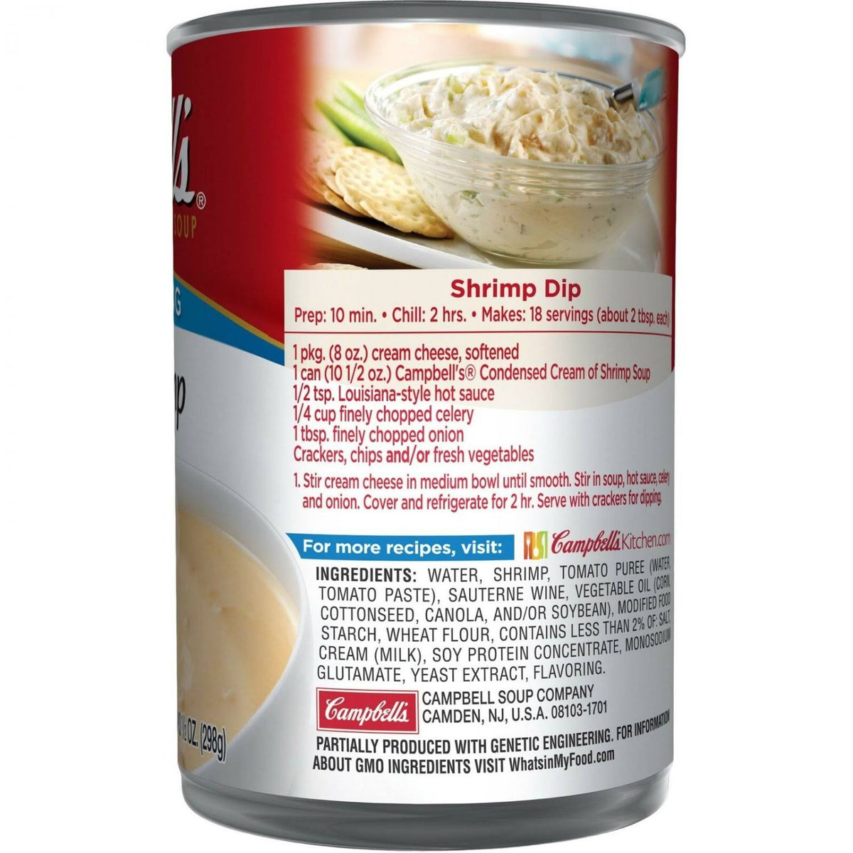 10.5 oz Can Cream of Shrimp Soup Pack of 12 X5410