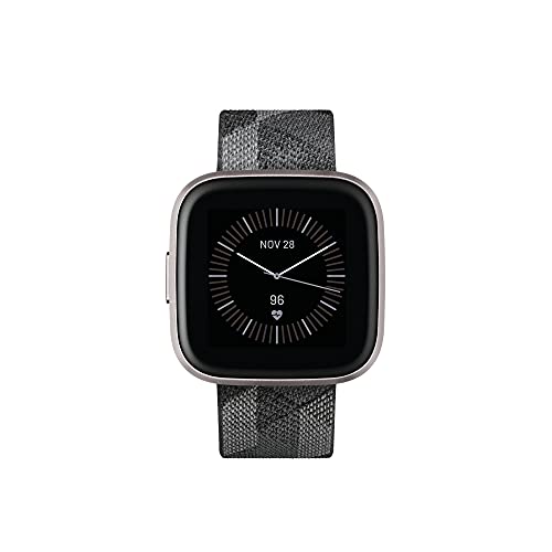 Black/Carbon Smartwatch with Heart Rate F96596