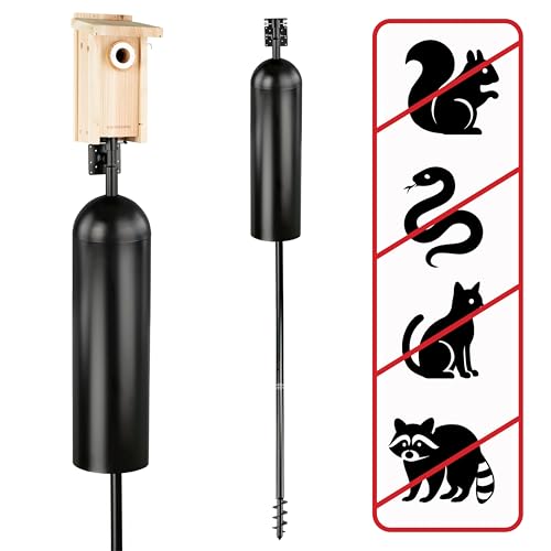 Bird House Pole Mount - 7’ Tall Bird Feeder Pole P5953