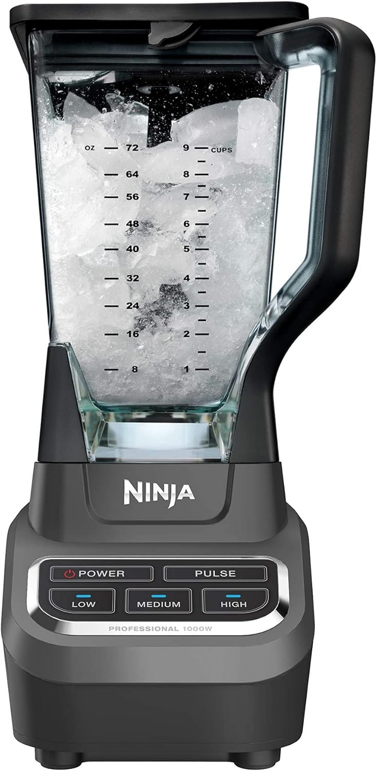 Black 72 Oz Countertop Blender with 1000-Watt Base O924