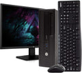 Intel Quad-Core i5 Desktop Computer PC with 500GB HDD, 4GB DDR3 RAM, Windows 10 Home, DVD, WiFi, 24in Monitor, Wireless Keyboard and Mouse G91808