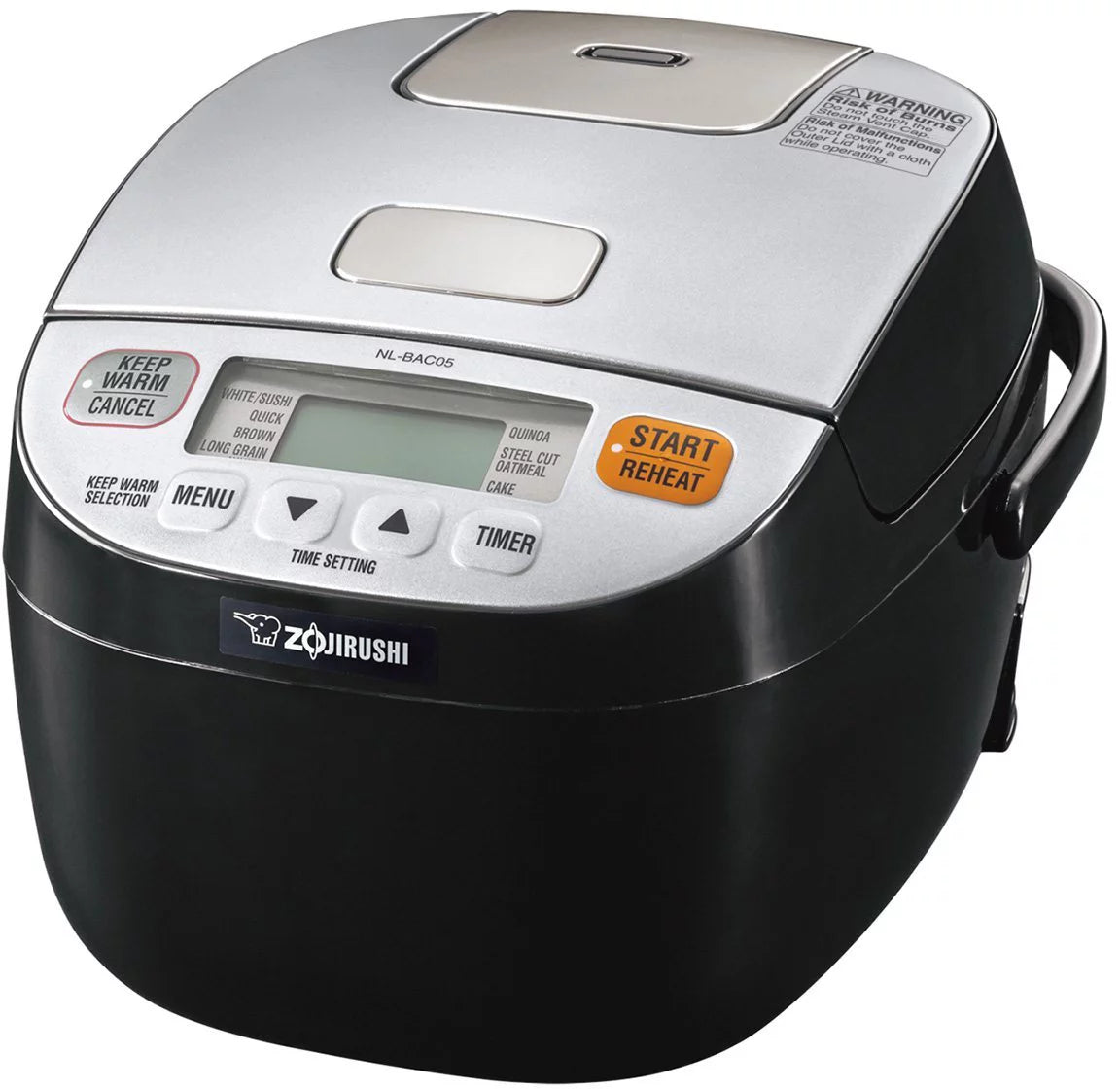 Zojirushi Micom Rice Cooker and Warmer with Color Chef Knife Set and Nylon Tongs X871282