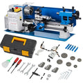 550W Mini Metal Lathe 7" x 12" Benchtop with 3-Jaw Chuck X342864