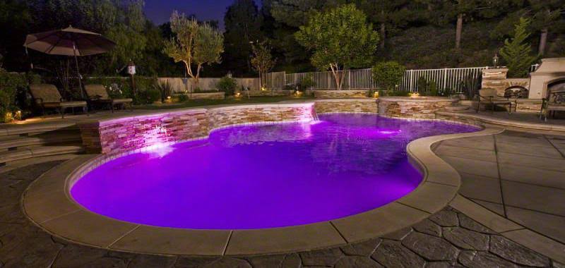 Universal ColorLogic LED 12V Pool Light - 50 ft Cord O4557