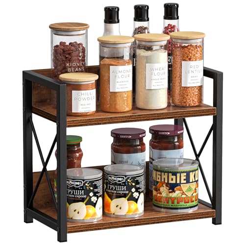 Grey 2 Tier Countertop Shelf Organizer N166792