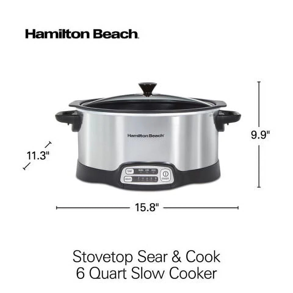 6 Quart Programmable Slow Cooker B70925