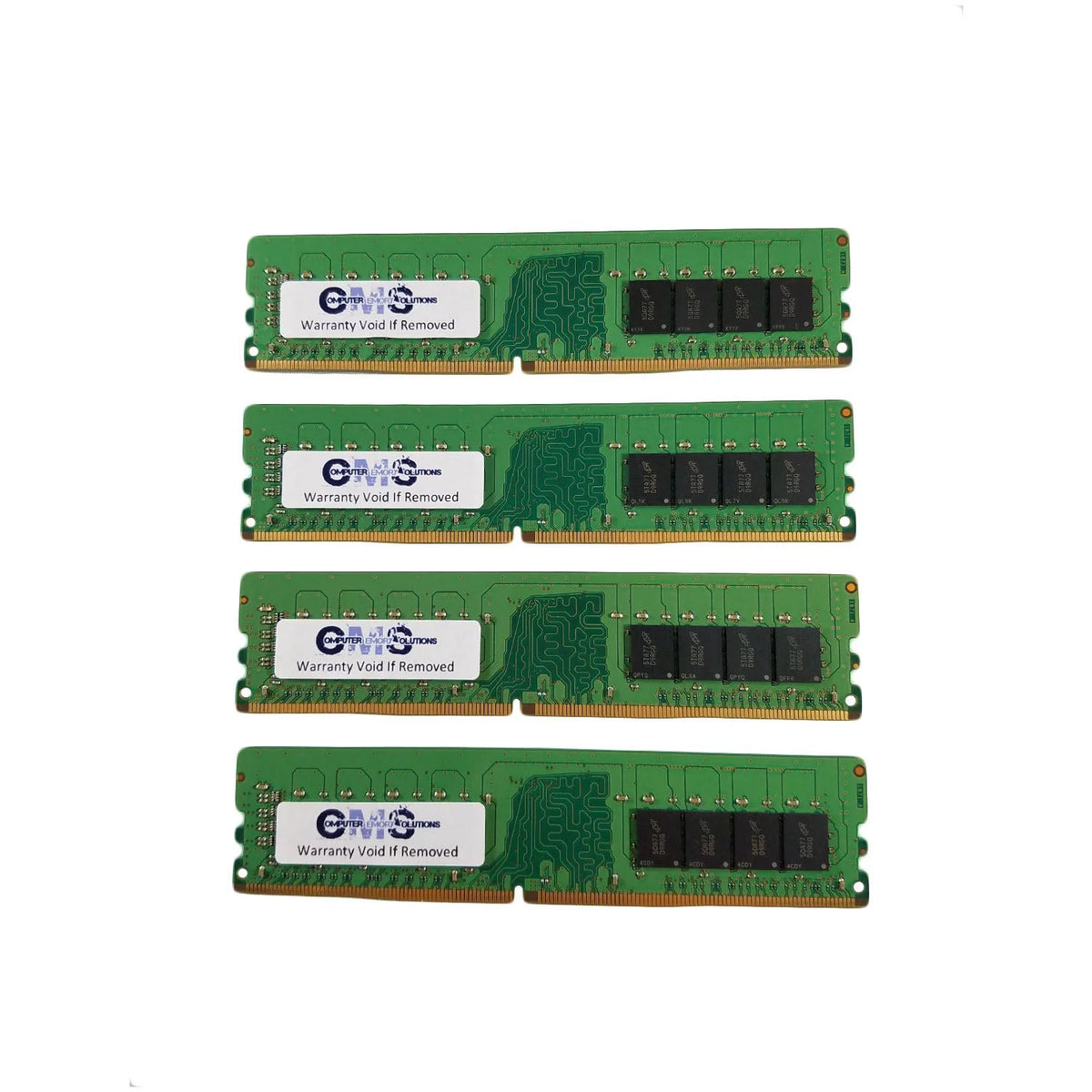 64GB (4x16GB) DDR4 2666MHz Non ECC DIMM Memory Ram J49878