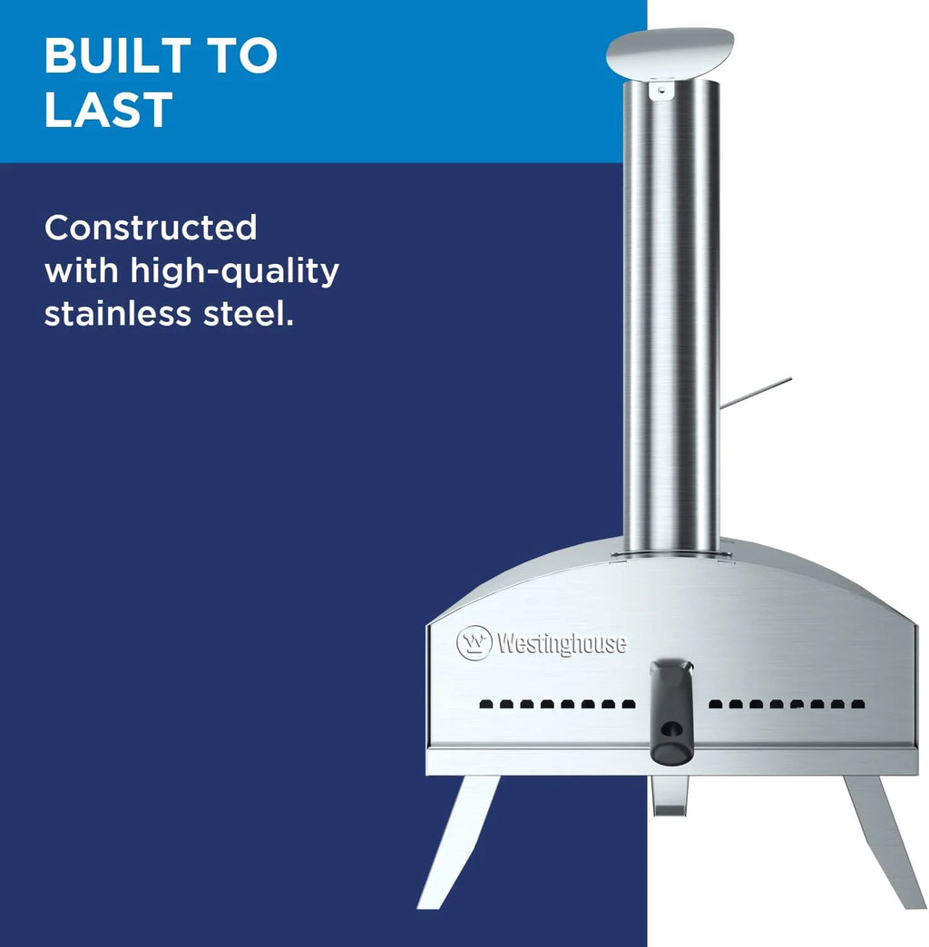 Stainless Steel Wood Pellet Outdoor Pizza Oven D320049