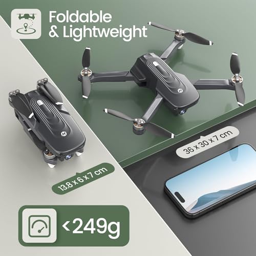 4K Camera GPS Drone with Brushless Motor, 46 Mins Flight V21946