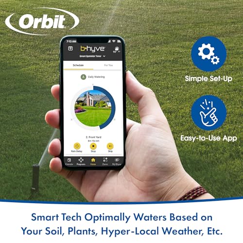8-Zone Smart Sprinkler Controller W2166