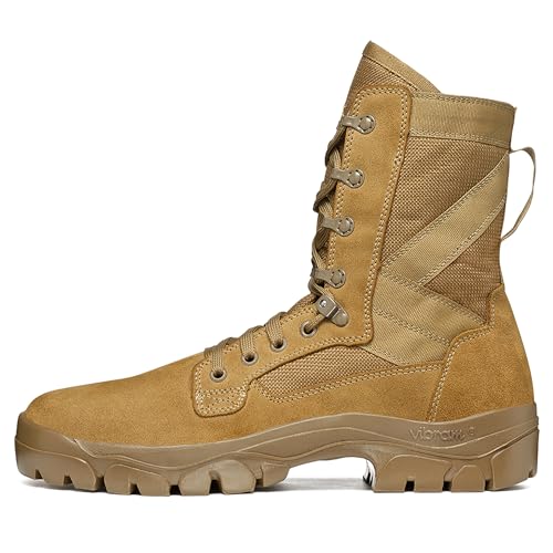 Suede Leather Multi-Terrain Combat Boots M6274