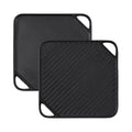 10.4" Square Pre-seasoned Cast Iron Reversible Grill Griddle C789914