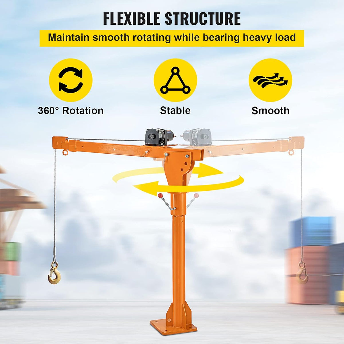 Truck Crane Frame with Adjustable Telescopic Boom R91883