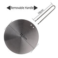 Stainless Steel Heat Diffuser Ring Plate 21.5cm I92959