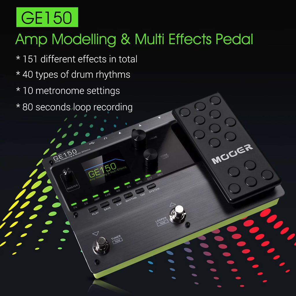 GE150 Amp Modelling & Multi Effects Pedal X881621
