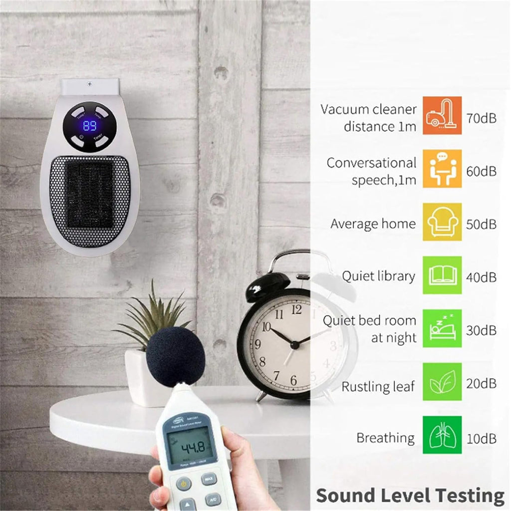 500W Ceramic Portable Space Heater F917