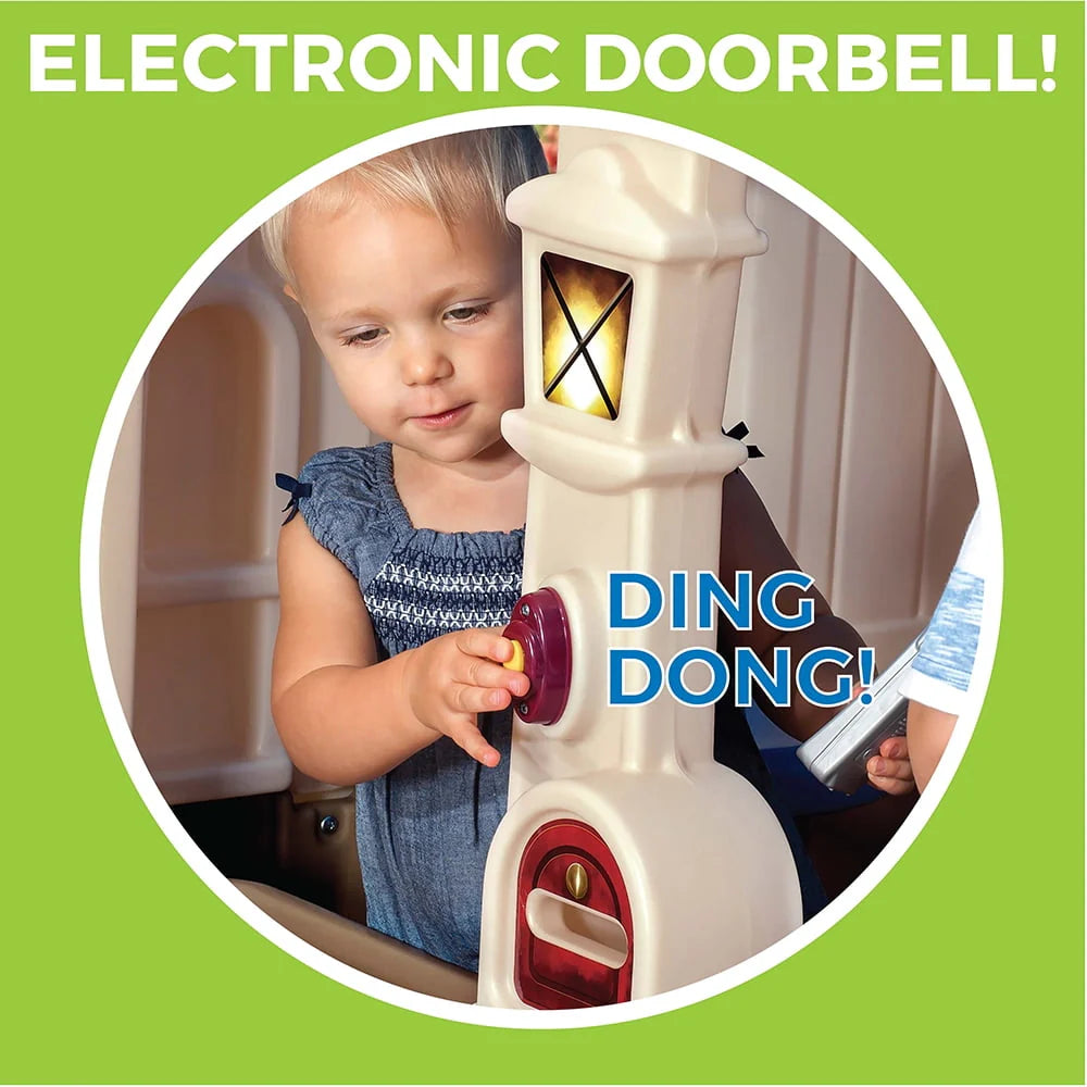 Brown Plastic Playhouse D7541