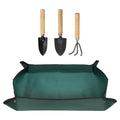 39.4" x 29.5" Waterproof Plant Repotting Mat with Garden Tools E73393