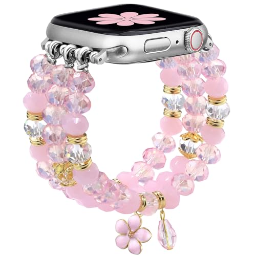 Bracelet Beaded Bands Elastic Stretch Crystal Strap H757