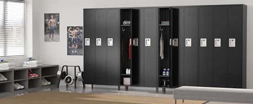 Blue Steel 3 Doors Metal Storage Locker D281024