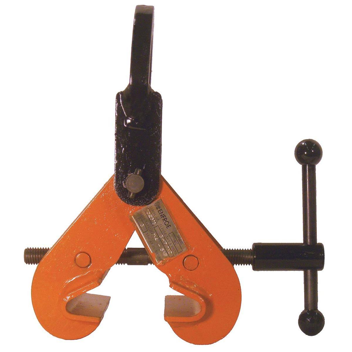 Beam Clamp, 3000 lb, Vertical, 3 to 7-1/2in M1965