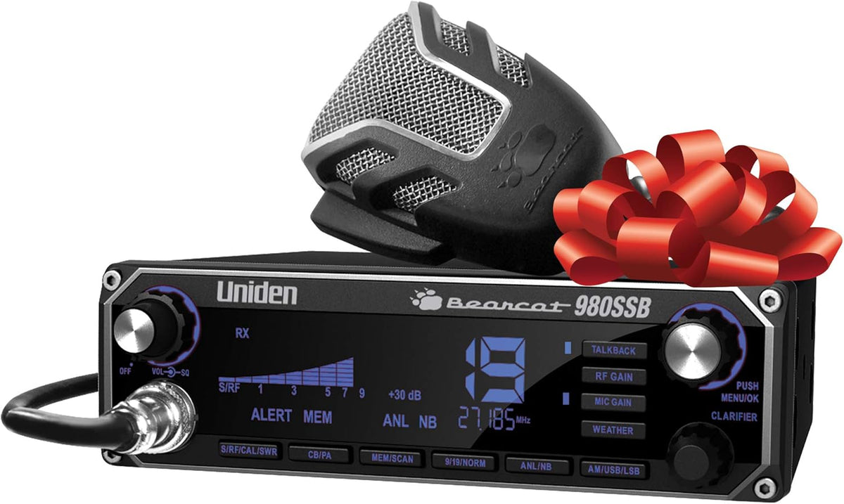 40-Channel SSB CB Radio and 20-Watt External Communications Speaker I325345
