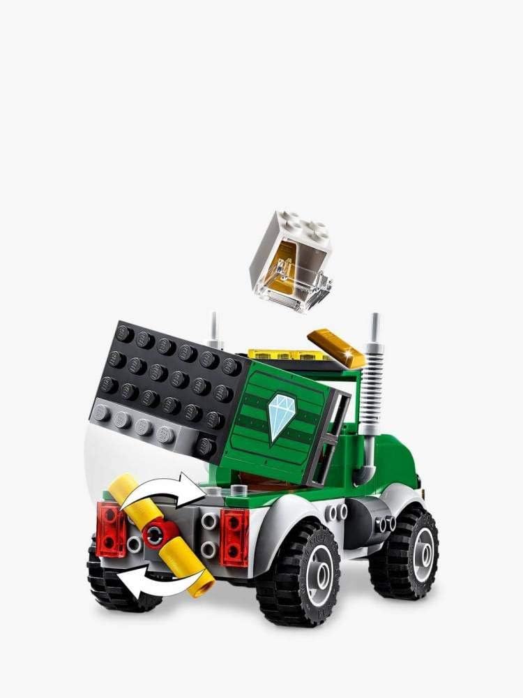 Marvel Spider-Man Playset with Buildable Bank Truck Toy and Minifigures (93 Pieces) G262