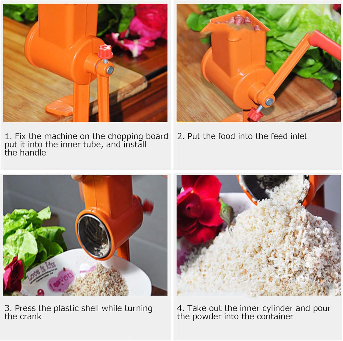 Hand Crank Manual Grain Mill Grinder H7942