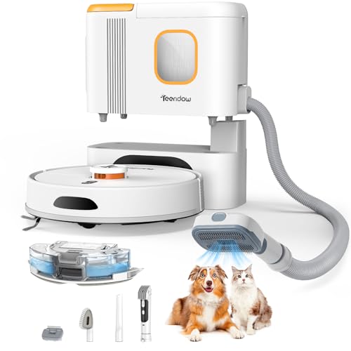Robot Vacuum and Mop with Self-Emptying Dock Q602372