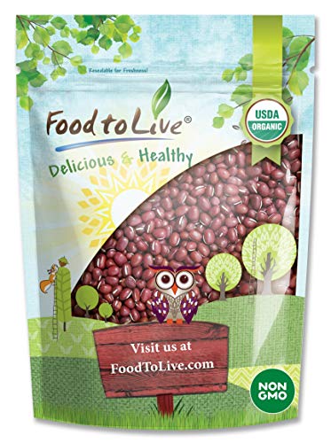 Organic Adzuki Sprouting Beans, 3 Pounds A975
