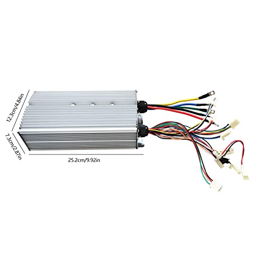 72V 3000W Brushless Motor Kit with Controller and Throttle J7272