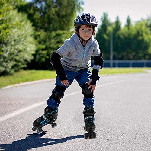 Adjustable Toddler Kids Roller Skates with Light Up Wheels U974