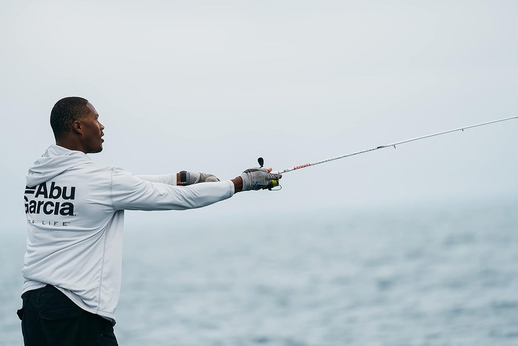 Low Profile Baitcast Reel and Fishing Rod Combo T9144