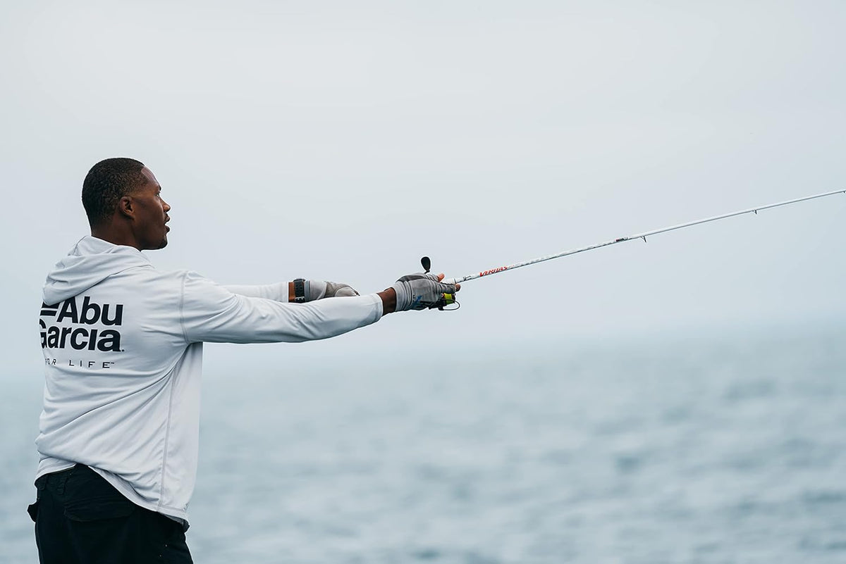 Low Profile Baitcast Reel and Fishing Rod Combo T9144