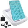 Inflatable Kids Travel Bed Toddler Air Mattress Set with Security Bed Rails and Electric Pump G55120