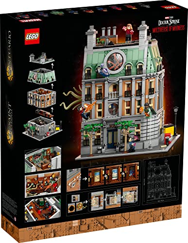 3-Story Modular Building Set with 9 Minifigures D674