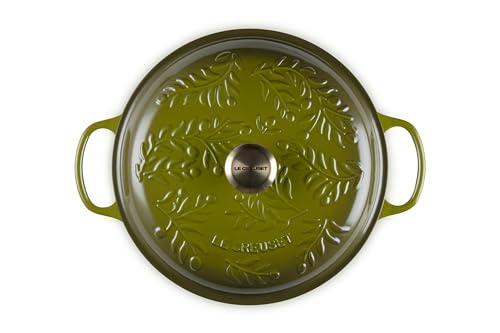Enameled Cast Iron Braiser, 3.5 qt., Artichaut H3965